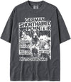 BABATEES U.S.A. MAX-Heavyweight Punk Rock Animals Shaka Wear Oversized 7.5oz Cotton Tshirt - size chart