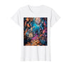 Alice in Wonderland Rabbit House T-Shirt — design detail