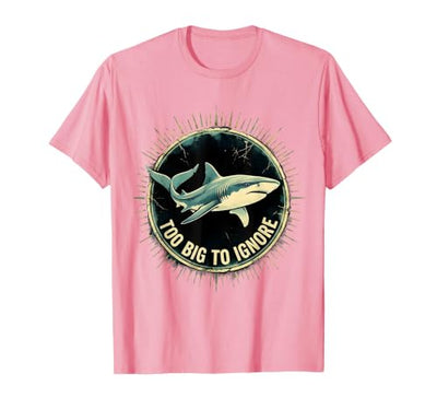 Whale Shark Too Big To Ignore Ocean Design T-Shirt