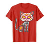 Halloween Cat Shirts For Women Men Kids Owner Sugar Skull Cat Dia De Muertos Day of Dead Halloween Mexican T-Shirt - size