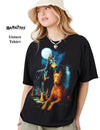 BABATEES U.S.A. MAX-Heavyweight Punk Rock Animals Shaka Wear Oversized 7.5oz Cotton Tshirt - size chart