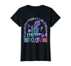Emo Moms Club Halloween Costume Funny Skeleton It was Never A Phase Emo Moms Club Mother's Day Skeleton T-Shirt - size chart