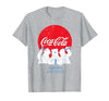 Coca-Cola Coca Cola Always Ice Cold Polar Bears Christmas T-Shirt - size chart
