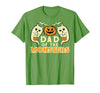 Mens Halloween Shirts For Dad Daddy Papa Men Halloween Dad of Monsters Funny Family Costume Papa Daddy T-Shirt - size chart