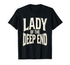 Mademark Lady of the Deep End Shark Women Design T-Shirt - size chart