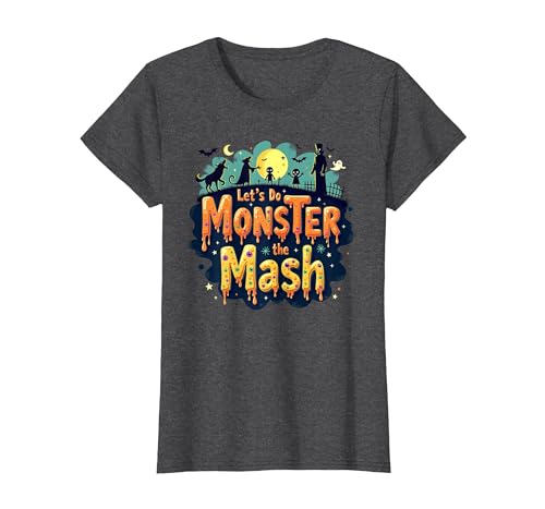 Mademark Halloween - Monsters & Creatures T-Shirt - size chart