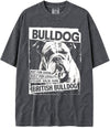 BABATEES U.S.A. MAX-Heavyweight Punk Rock Animals Shaka Wear Oversized 7.5oz Cotton Tshirt - size chart