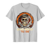 Mademark Grease Monkey 'Til I Die Mechanic Skull Design T-Shirt - Men - size chart