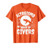 House of Givers Halloween Party Halloween Costume Altruismo House of Givers T-Shirt - size chart