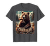 CigarKurt Cigar Smoking Cigar Bear T-Shirt - size chart
