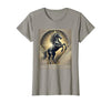 Mademark Always Choose The Horse Women's Equestrian Design T-Shirt - size chart