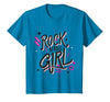 Rock N Roll Girl Halloween Costumes Halloween Rock N Roll Girl Retro Costume Graffiti T-Shirt - size chart