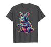 Rabbit Gaming Animal Video Games Funny Rabbit T-Shirt — design detail
