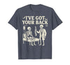 Halloween Costume For Doctor I've Got Your Back I've Got Your Back Halloween Skeleton Doctor Costume T-Shirt - size chart