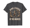 Mademark Ring Leader Of This Madness Circus Monkey Design T-Shirt - Men - size chart