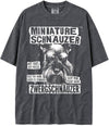 BABATEES U.S.A. MAX-Heavyweight Punk Rock Animals Shaka Wear Oversized 7.5oz Cotton Tshirt - size chart