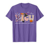 Halloween NICU Nurse Neonatal Intensive Care Neonatal Intensive Care Unit Coquette NICU Nurse Halloween T-Shirt - size chart