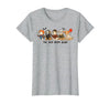 Funny Horror Movie Dogs Shirt For Dog Lovers Funny Dogs in Costumes, Horror Movie Dogs, Halloween Dog T-Shirt - size chart