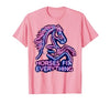 Mademark Horses Fix Everything Horse Riding Design T-Shirt - Men - size chart