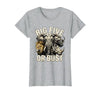 Mademark Big Five or Bust Safari Wildlife Design T-Shirt - Women - size chart