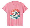 Sea Ocean Animal Art Polar Bear Ocean Sea Animal Surfing Ocean Sea Polar Bear T-Shirt - size chart