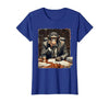 Mademark Monkey in a Suit Stuck in a Meeting Funny Gift T-Shirt - Women - size chart