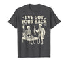 Halloween Costume For Doctor I've Got Your Back I've Got Your Back Halloween Skeleton Doctor Costume T-Shirt - size chart