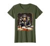 Mademark Monkey in a Suit Stuck in a Meeting Funny Gift T-Shirt - Women - size chart