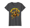 Mademark Swing First Ask Later Funny Monkey Design T-Shirt - Women - size chart