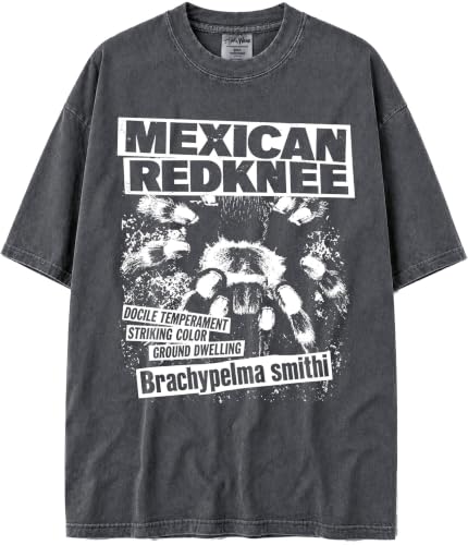 BABATEES U.S.A. MAX-Heavyweight Punk Rock Animals Shaka Wear Oversized 7.5oz Cotton Tshirt - size chart