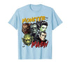 Monster Lover Halloween Season Women Men Kids Horror Scary Monster Lover Vampire Frankenstein Halloween T-Shirt - size chart