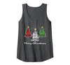Christmas Trees Lights Buffalo Plaid Tee Gifts Trees Christmas Buffalo Red Plaid Men Women Christmas Tree Tank Top - size