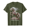 Mademark Horses Over Boys Equestrian Design for Women T-Shirt - Men - size chart