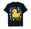 InGENIUS Duck Lover Shirts & Gifts Rubber Duck Bubbles Cute Duckie Duckling Costume Halloween T-Shirt - size chart