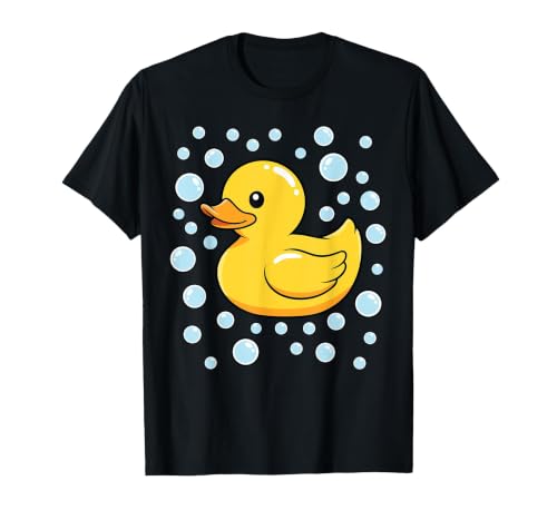 InGENIUS Duck Lover Shirts & Gifts Rubber Duck Bubbles Cute Duckie Duckling Costume Halloween T-Shirt - size chart