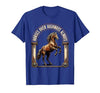 Mademark Horses Over Highways Always Equestrian Design T-Shirt - Men - size chart