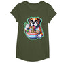 Noodle Ramen Boxer Dog Kawaii Anime Boxer Dog Ramen T-Shirt - size chart