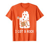 Funny Halloween Vibes Trick Or Treating I Got A Rock Funny Halloween Trick Or Treating Ghost T-Shirt - size chart