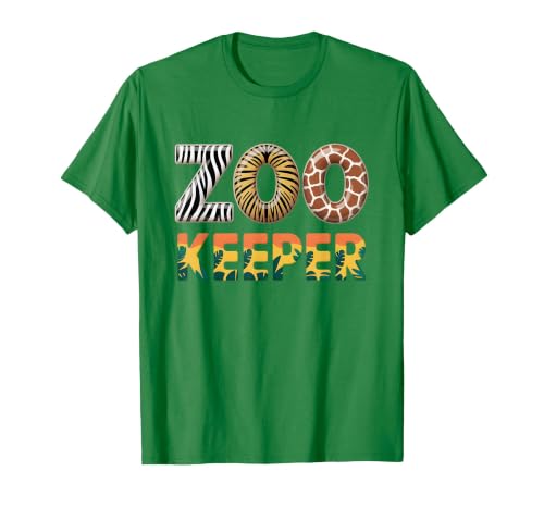 Zoo Keeper Costume Adult Party Safari Zookeeper Zoo Keeper Costume Adult Halloween Party Safari Zookeeper T-Shirt - size