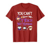 Happy Halloween Costume Tee You Can't Scare Me I Teach Tiny Humans Funny Halloween T-Shirt - size chart
