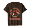 Mademark All-American Horse Girl Bold Varsity Horse Design T-Shirt - Men - size chart