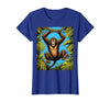 Mademark Monkey Hanging From Jungle Vine Graphic T-Shirt - Women - size chart