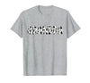 Cow Pattern Print Family Matching Birthday Shirts Cow Grandpa Birthday Family Matching Fathers Day Boy Girl T-Shirt - size