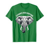 Mademark Elephants Over Everything Elephant Lover Design T-Shirt - Men - size chart