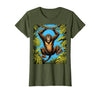 Mademark Monkey Hanging From Jungle Vine Graphic T-Shirt - Women - size chart