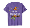 Matching Witch Halloween Costumes by Foxio Im the Gigi Witch Halloween Matching Group Costume T-Shirt - size chart