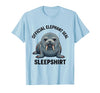 Mademark Official Elephant Seal Sleepshirt Cute Animal Humor T-Shirt - Men - size chart