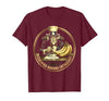 Mademark Certified Banana Enthusiast Funny Monkey Design T-Shirt - Men - size chart