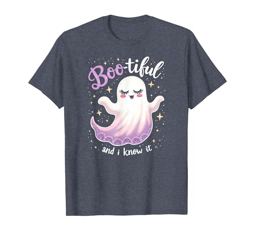 Mademark Ghost & Spirits - Ghost (99 Problems All) T-Shirt - size chart