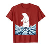Mademark True North VBS Polar Bear Arctic Ice Design T-Shirt - size chart